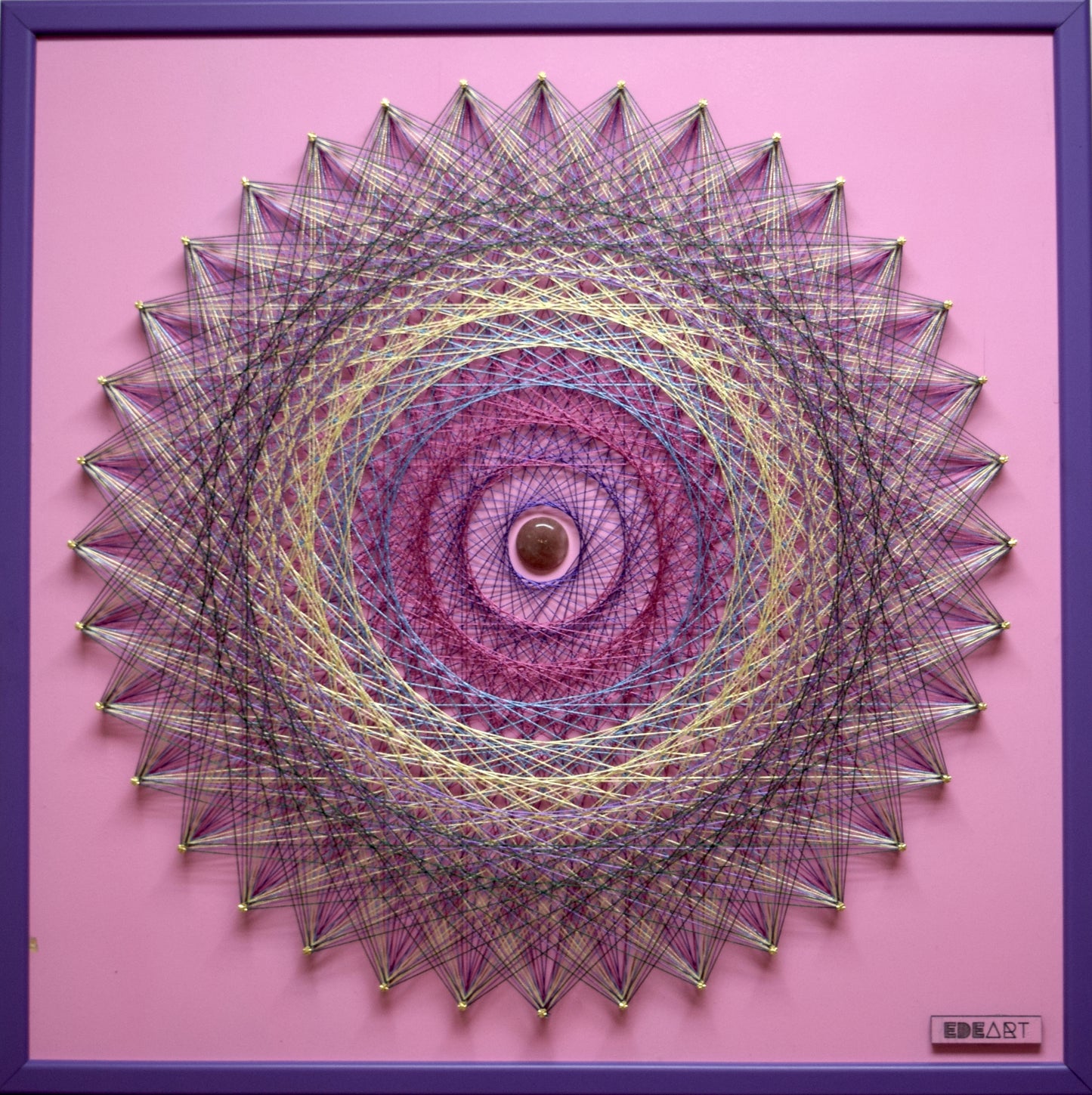 MANDALĂ PERSONALIZATĂ placaj 50x50 cm