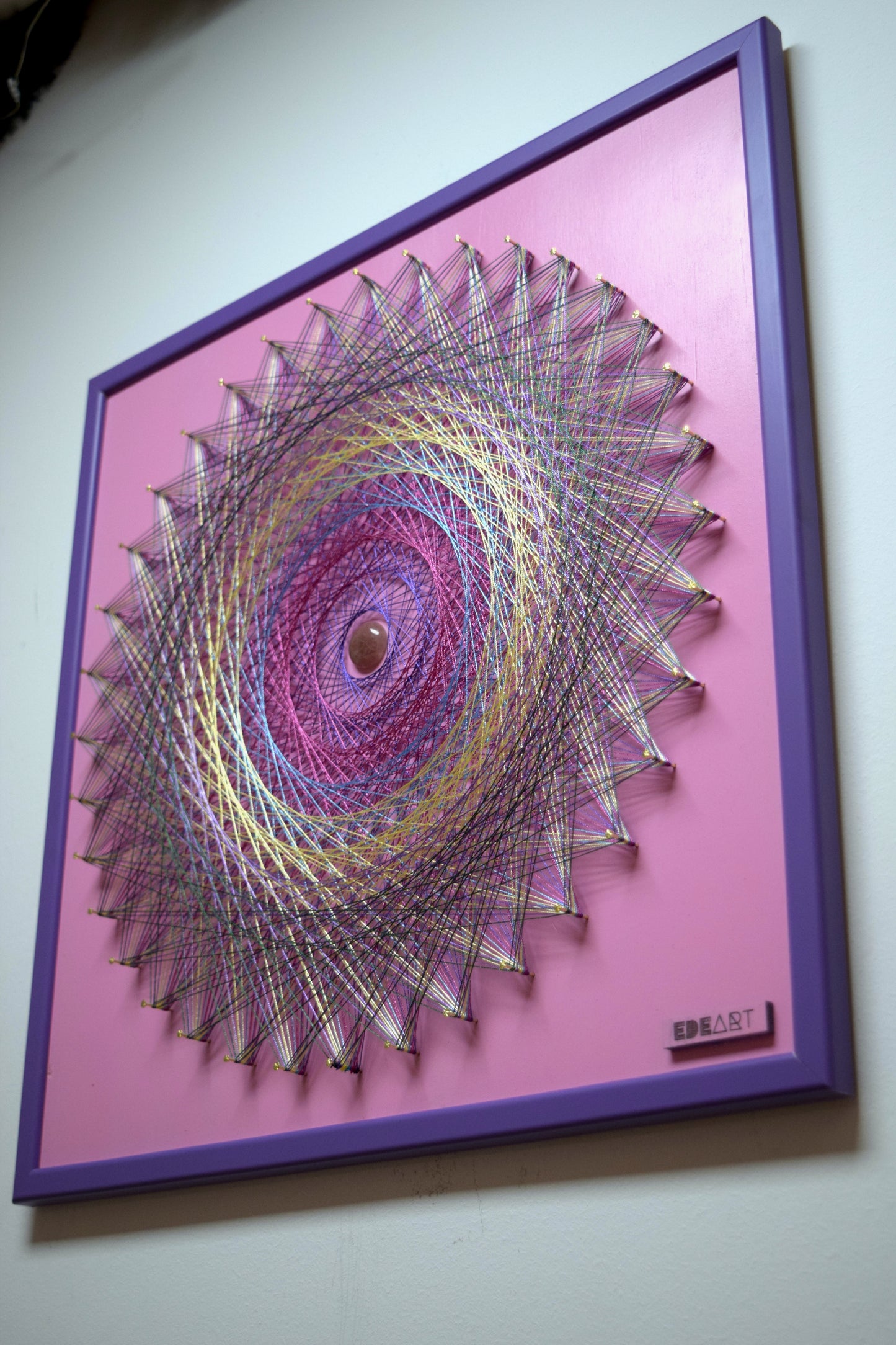 MANDALĂ PERSONALIZATĂ placaj 50x50 cm