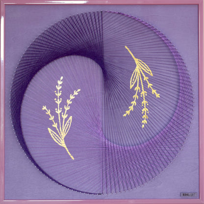 Lavender Yin Yang 22K