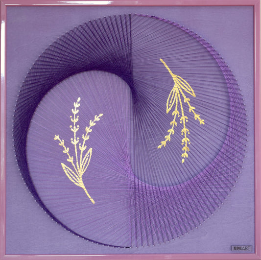 Lavender Yin Yang 22K