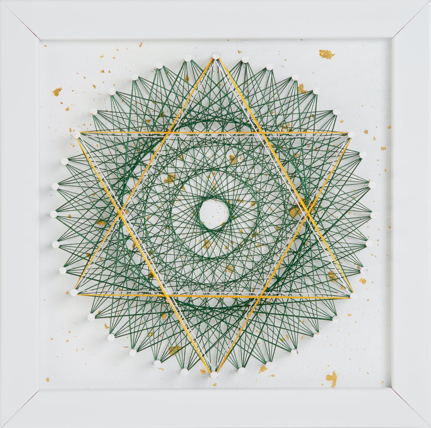 LOT de 8 mini-peintures *Golden Chakras Mandala 2