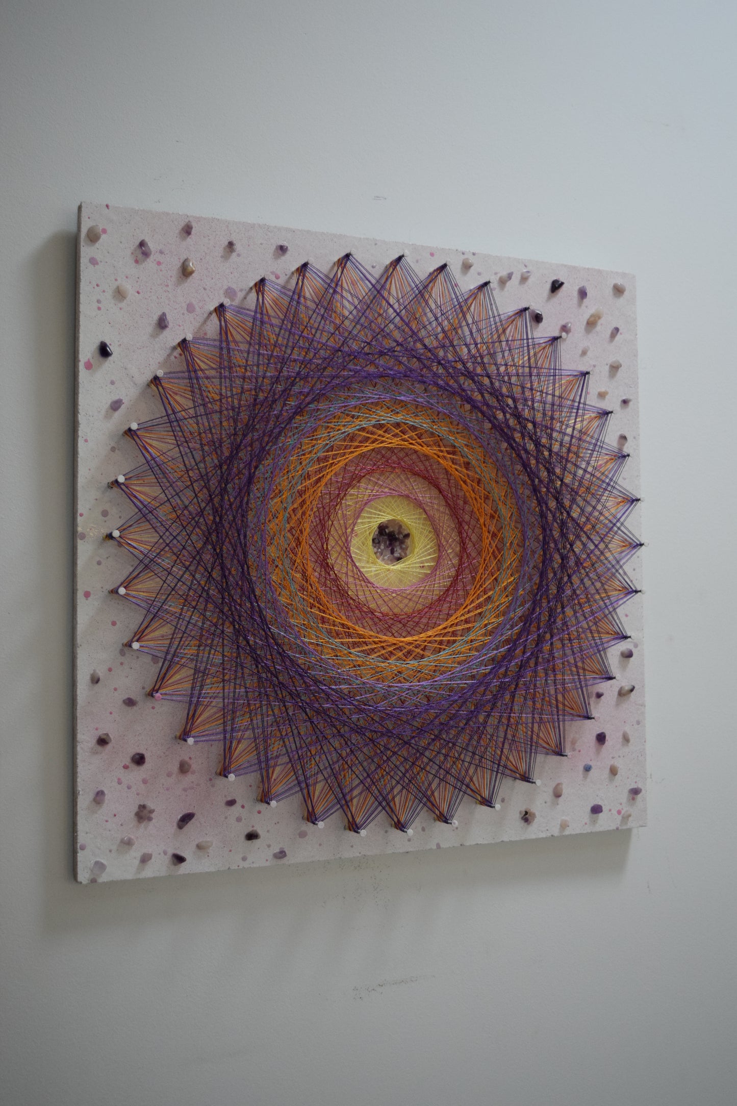 MANDALĂ PERSONALIZATĂ placaj 50x50 cm