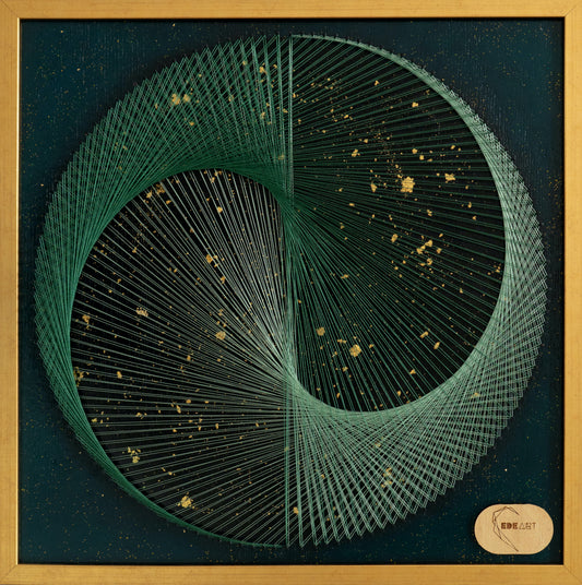 Green Galaxy Yin Yang