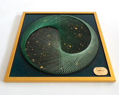 Green Galaxy Yin Yang