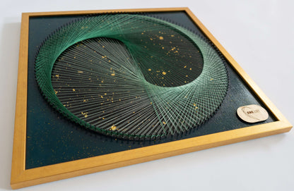 Green Galaxy Yin Yang