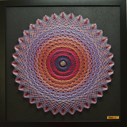 MANDALĂ PERSONALIZATĂ placaj 50x50 cm