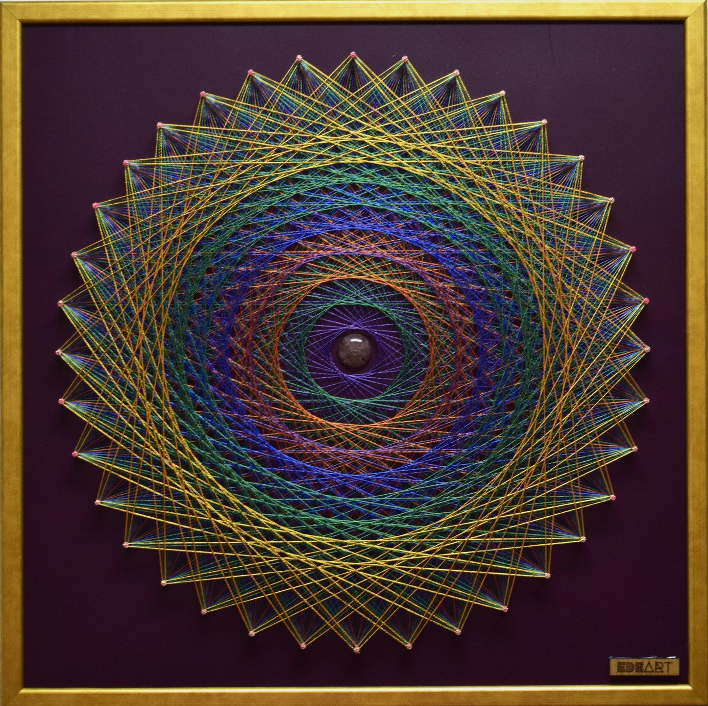 MANDALĂ PERSONALIZATĂ placaj 50x50 cm