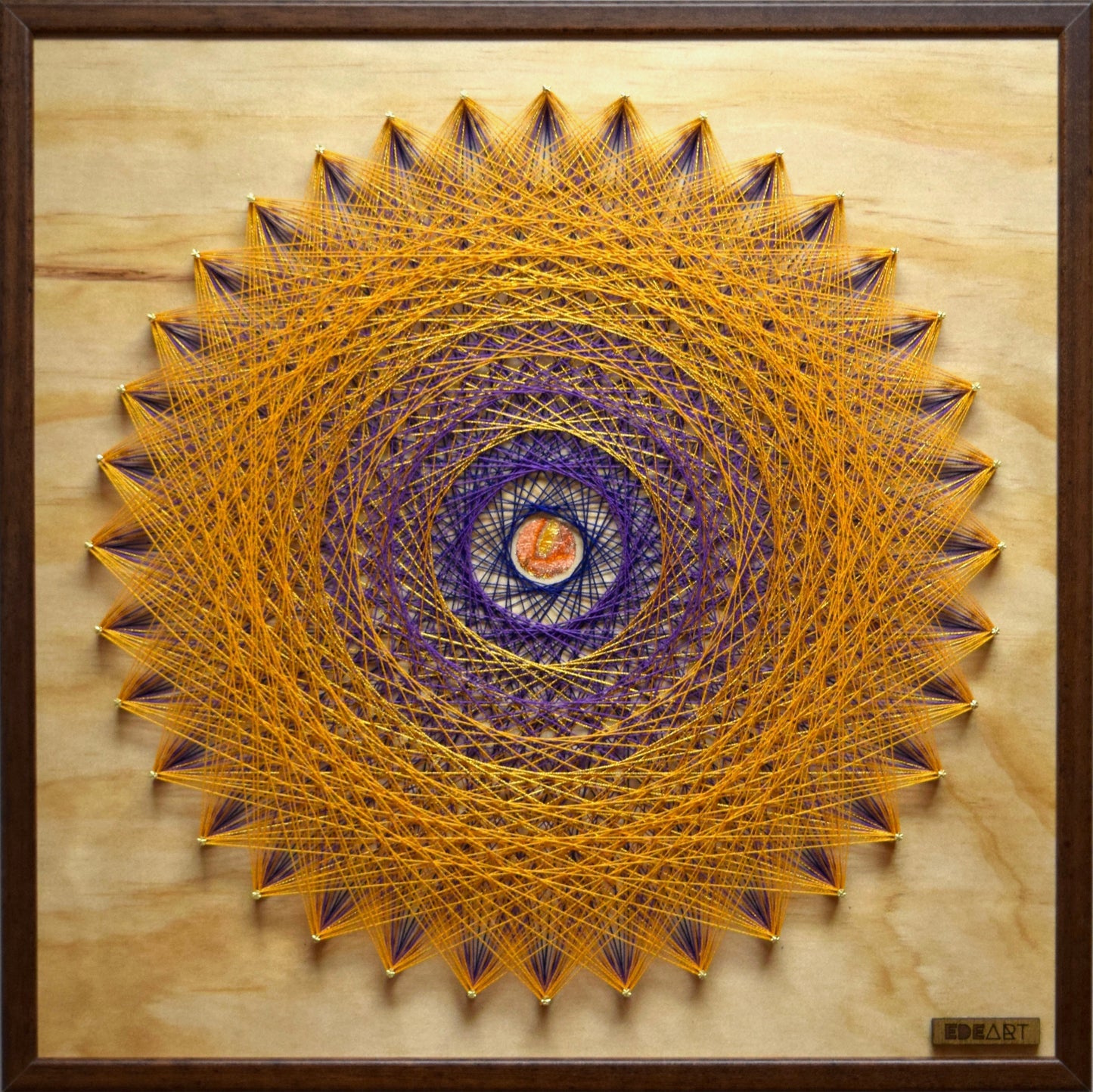 MANDALĂ PERSONALIZATĂ placaj 50x50 cm