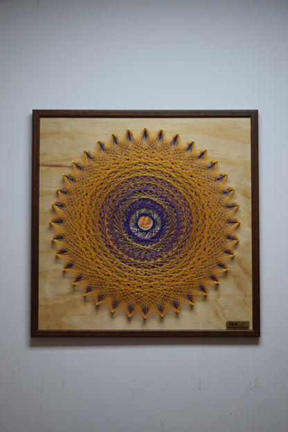 MANDALĂ PERSONALIZATĂ placaj 50x50 cm