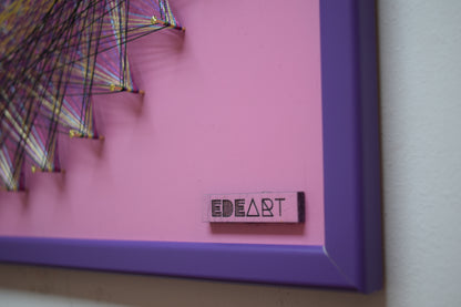 MANDALĂ PERSONALIZATĂ placaj 50x50 cm